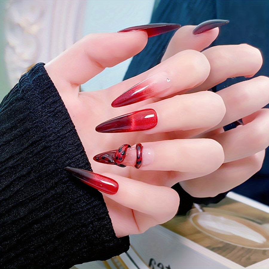 Dark Princess - 10 pcs press-on nails